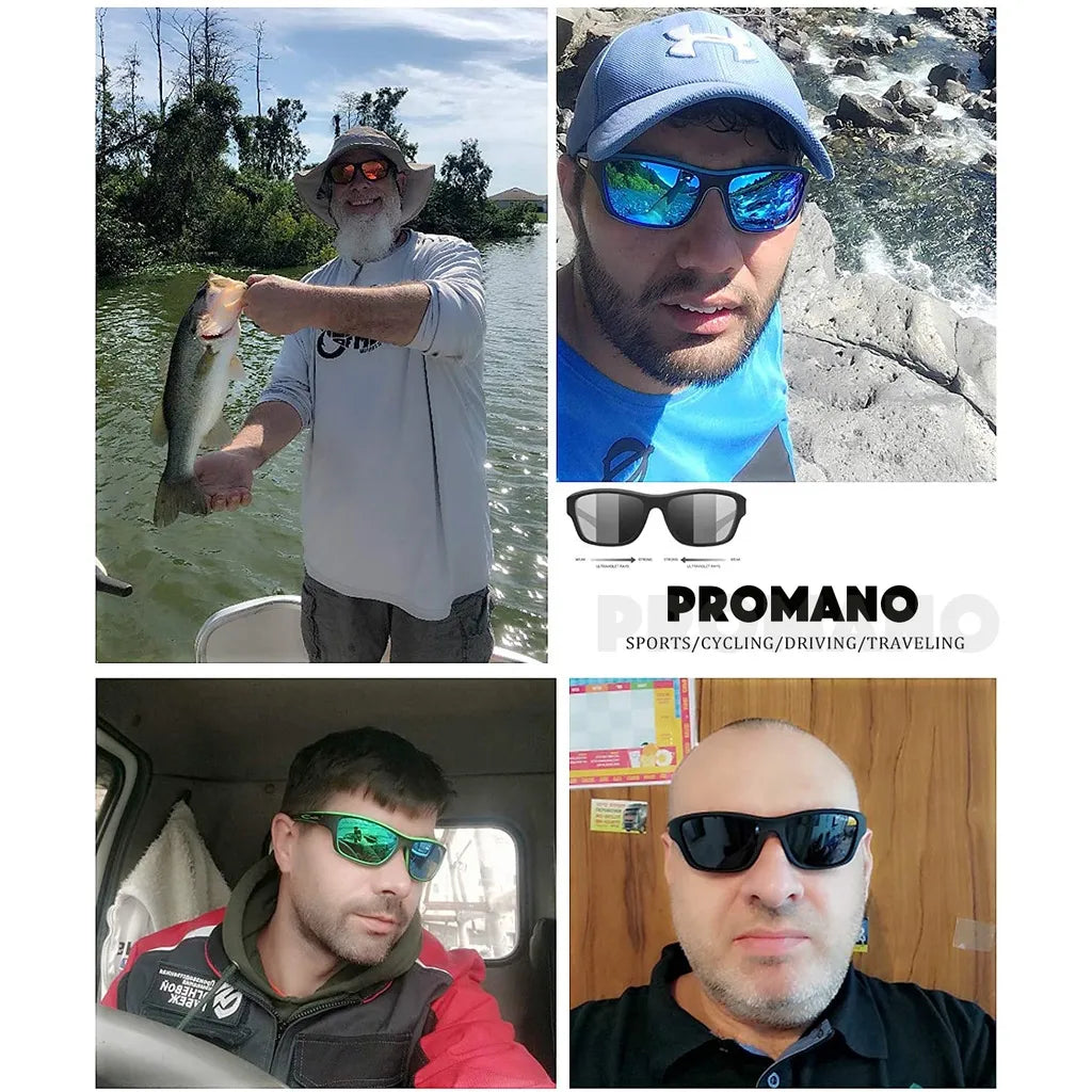 Óculos de Pesca UV Solar DAWLWA